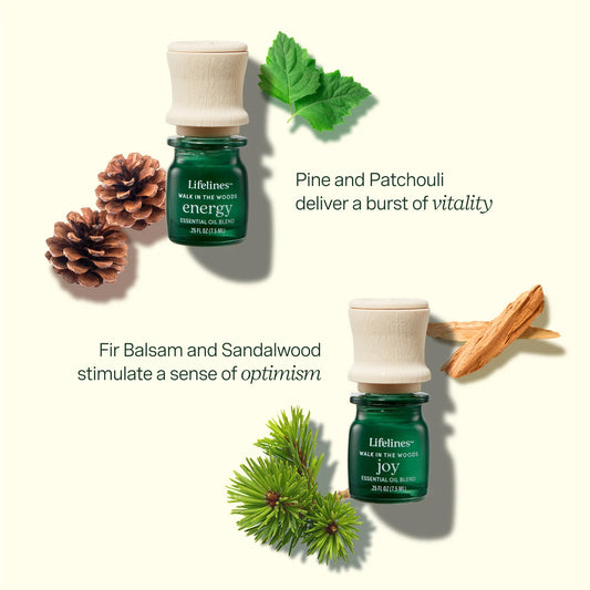 Lifelines Essential Oil Blends 4 Pack - WALKN IN THE WOODS