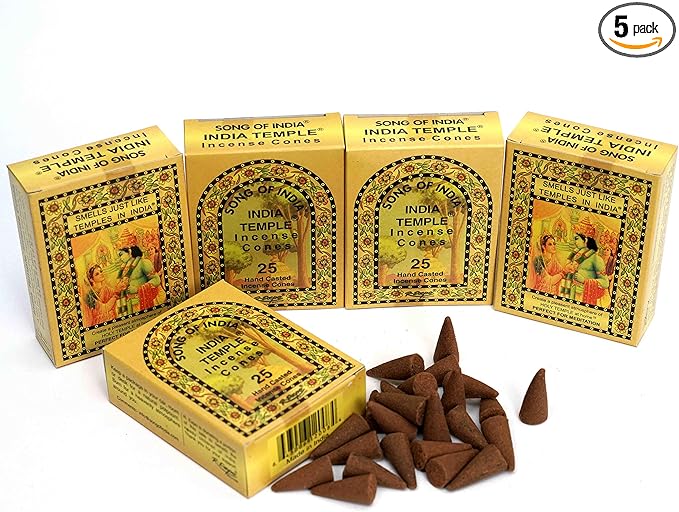 CONOS DE RETORNO DEL TEMPLO DE LA INDIA