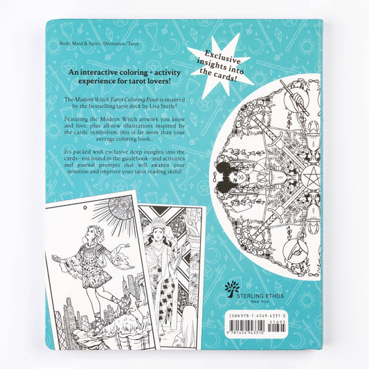 Modern Witch Tarot Coloring Book