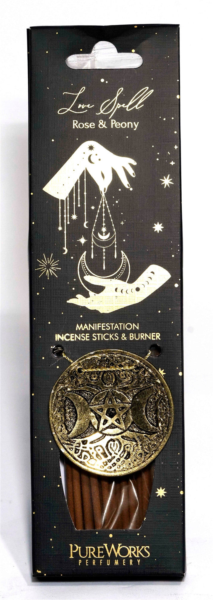 ESOTERIC INCENSE WITH METAL BURNER