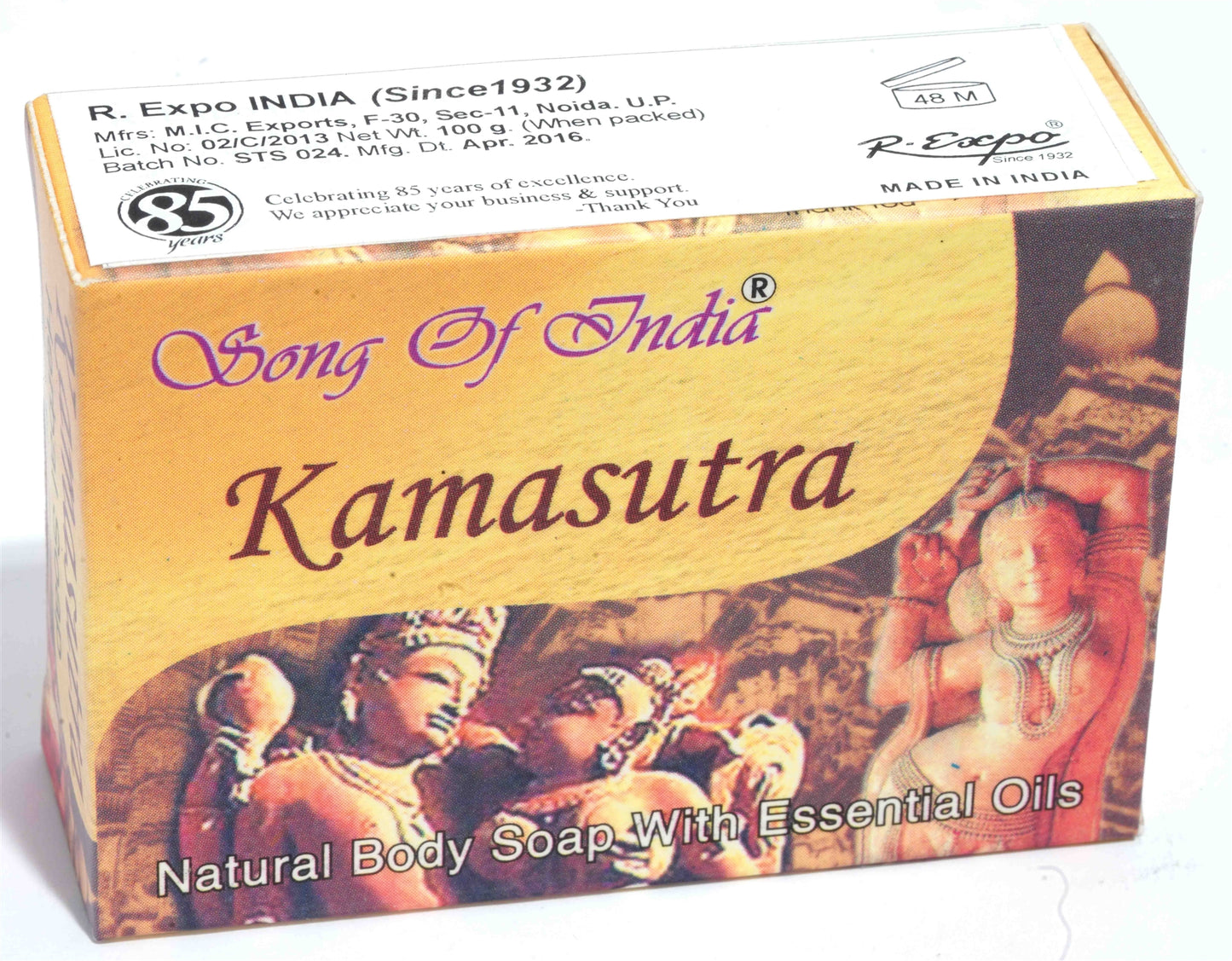 HERBL.SOAP SONG OF INDIA - KAMASUTRA