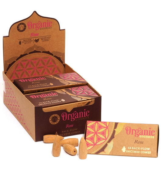 ORGANIC GOODNESS - Backflow Cone Incense