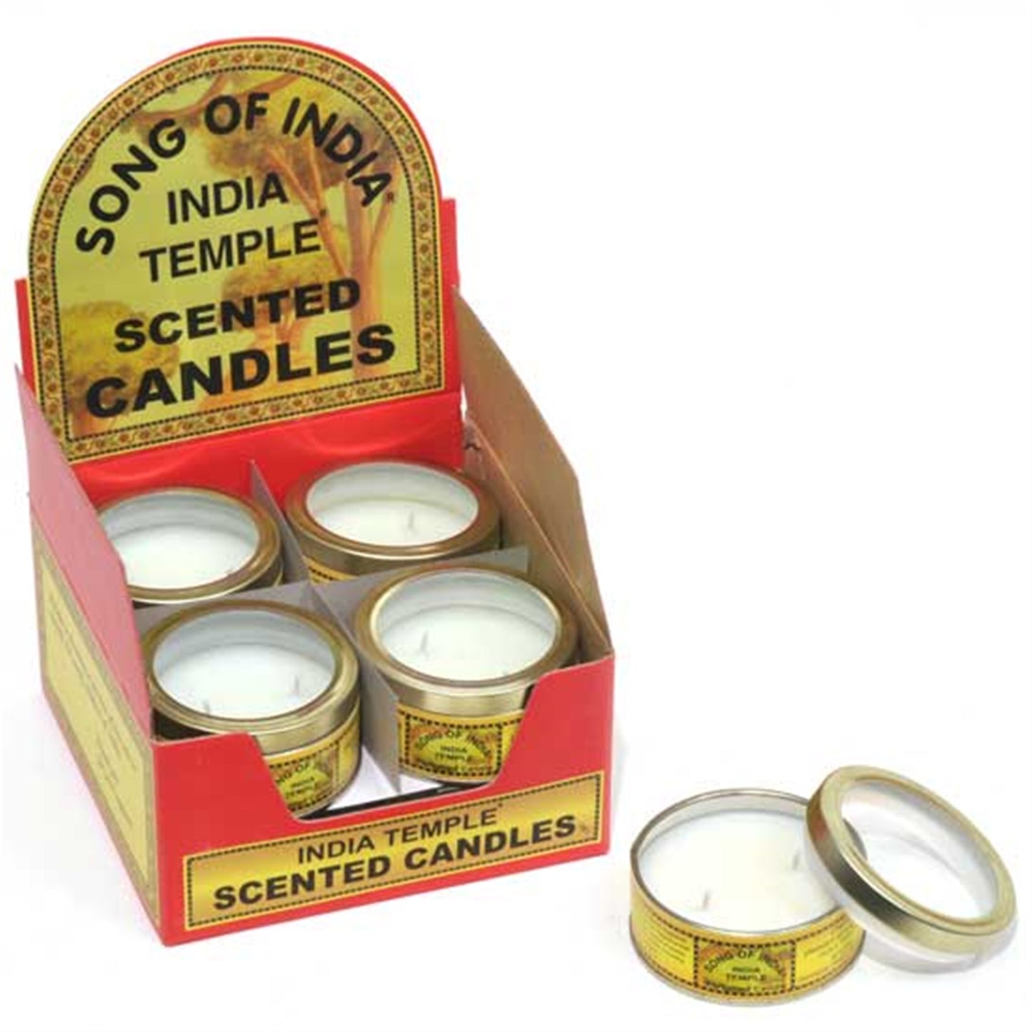 INDIA TEMPLE SCENTED CANDLE