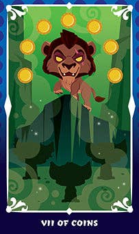 Funko: Baraja de tarot y guía de villanos de Disney