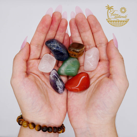 7 Chakra Crystals Set