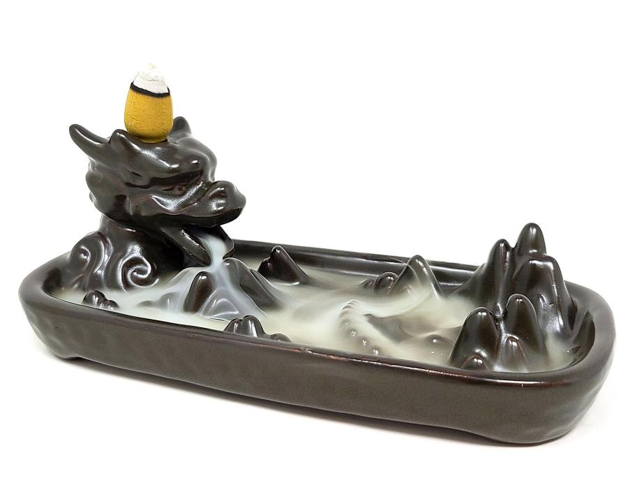 Dragon Mountain Incense & Backflow Cone Burner