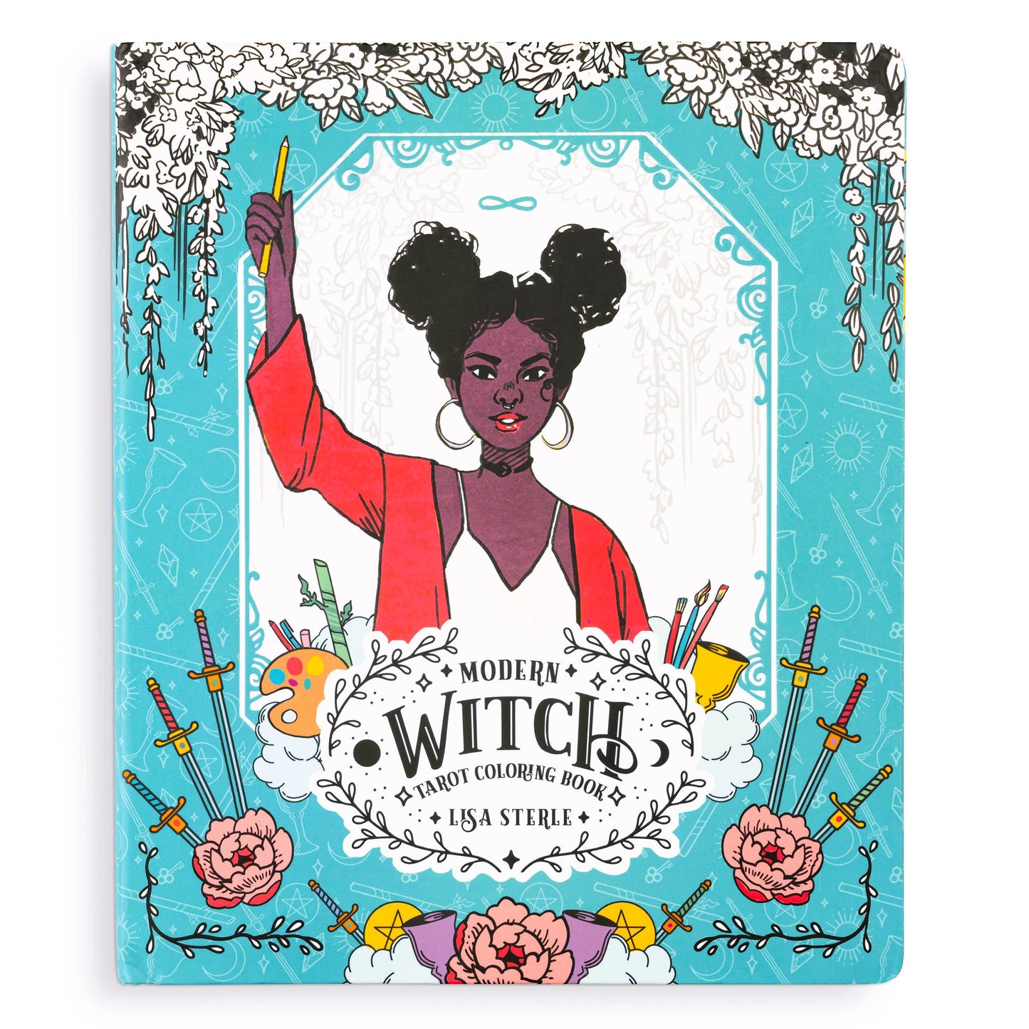 Modern Witch Tarot Coloring Book