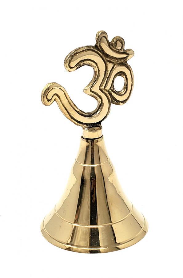 OM Brass Bell 4" High