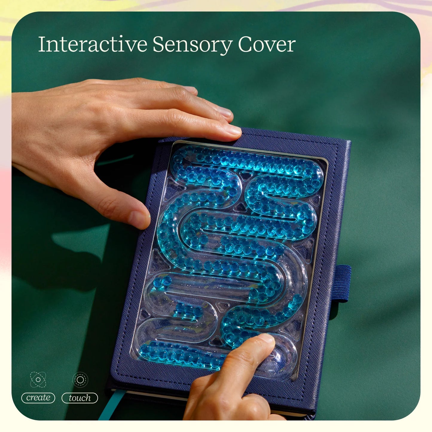 Lifelines "Find Your Path" Sensory Journal - with Tactile Cover & Embossed Paper