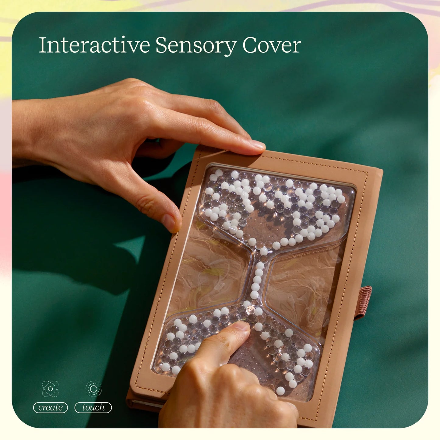 Lifelines "Take Your Time" Sensory Journal - with Tactile Cover & Embossed Paper