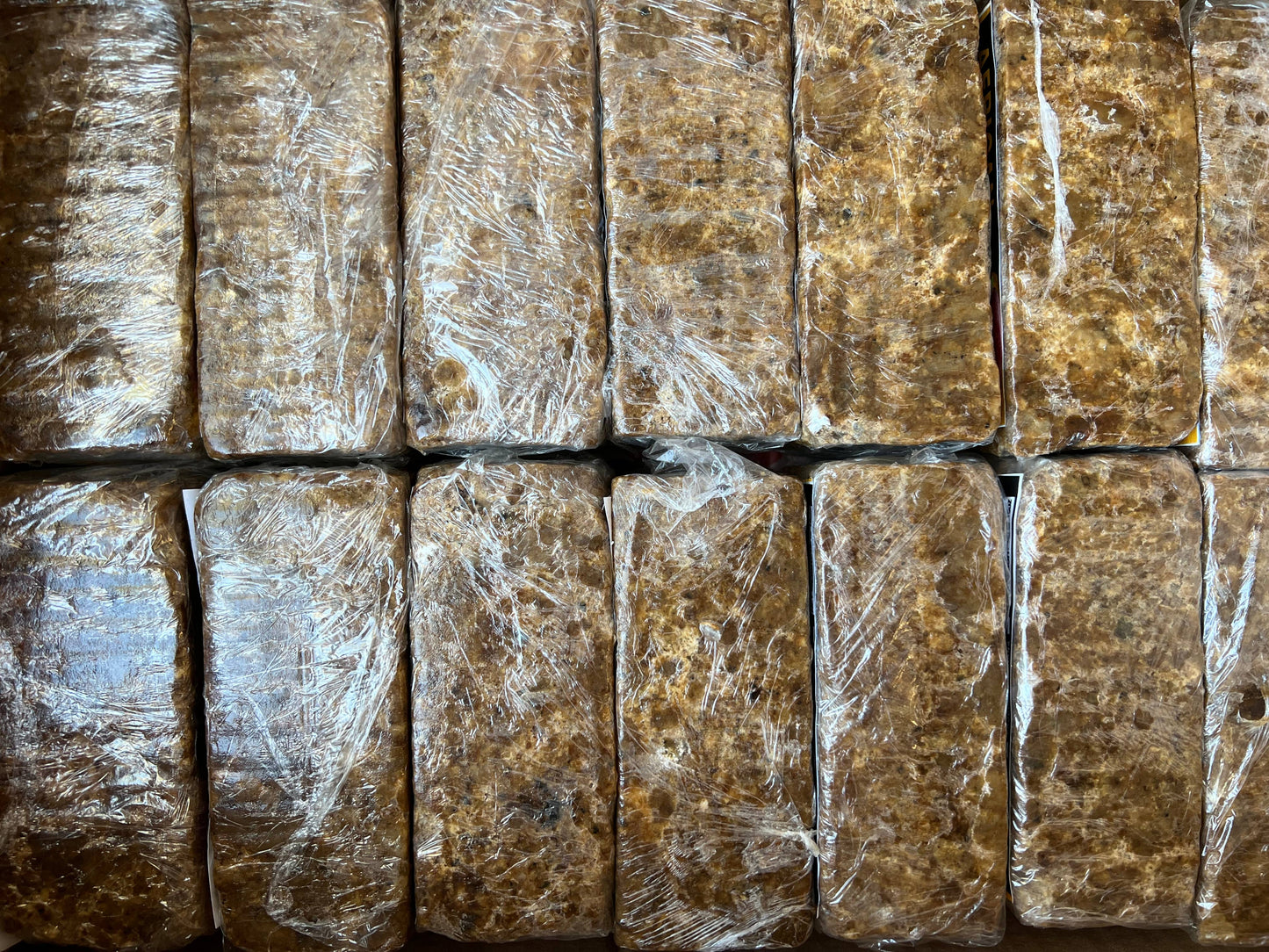 African Organic Black Soap imported from Ghana (1 Pound Bar)