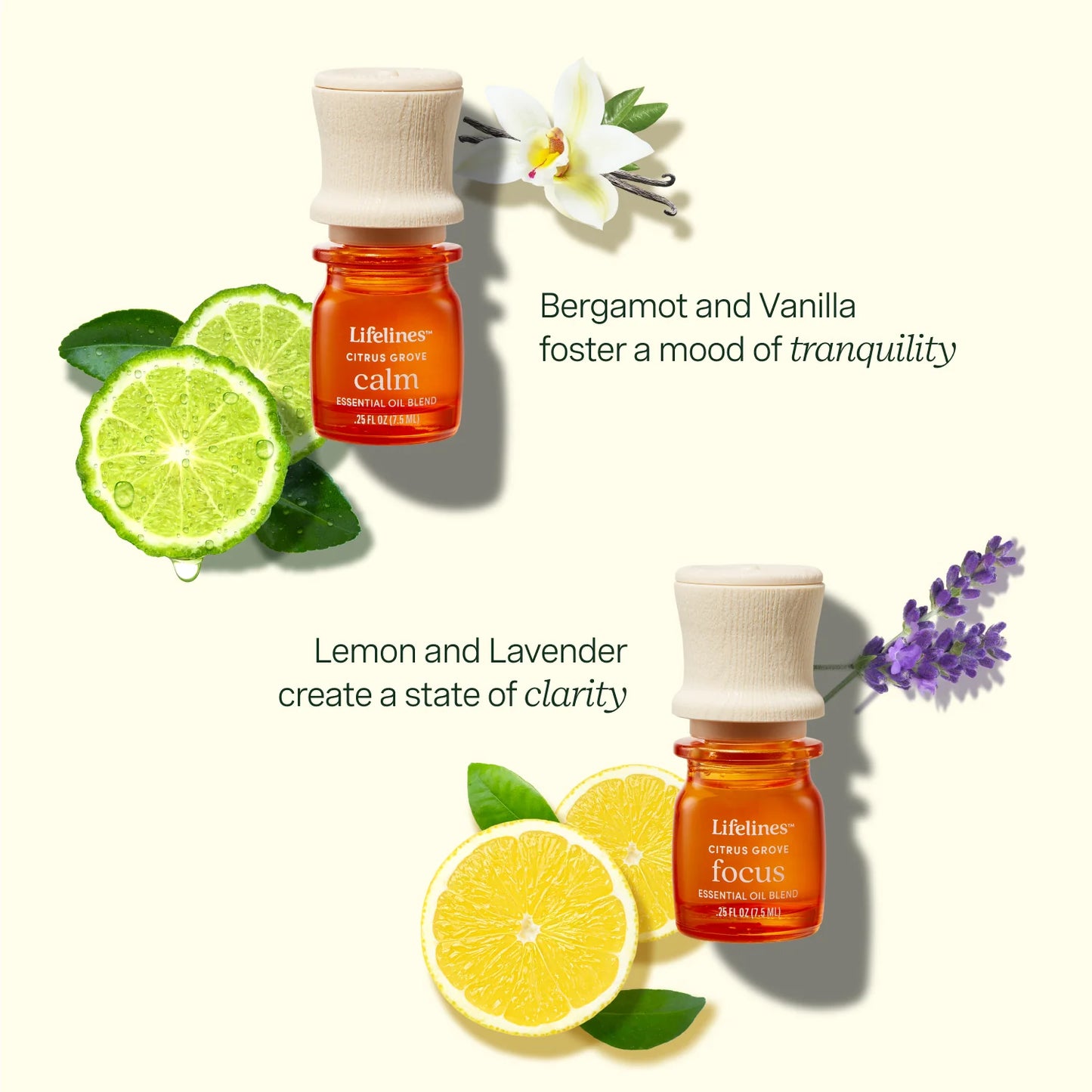 Lifelines Essential Oil Blends 4 Pack - CITRUS GROVE