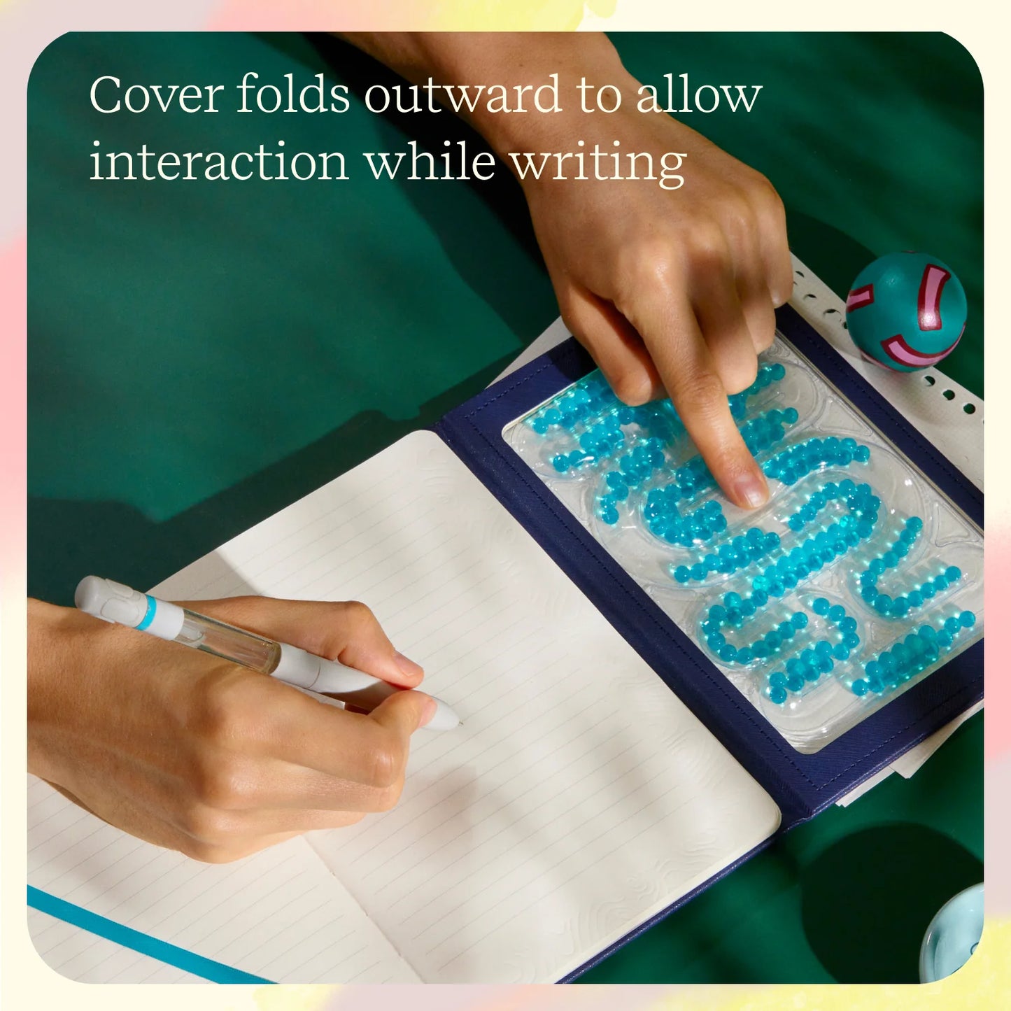 Lifelines "Find Your Path" Sensory Journal - with Tactile Cover & Embossed Paper