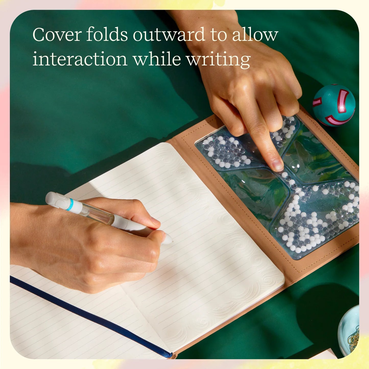 Lifelines "Take Your Time" Sensory Journal - with Tactile Cover & Embossed Paper