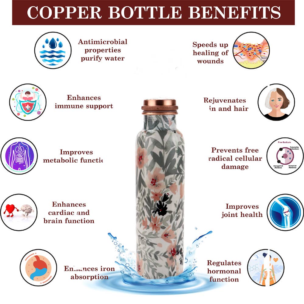 Leaf Copper Bottle (1L)