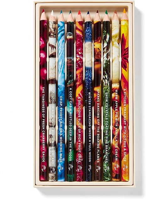 Lifelines Scented Colored Pencils, 10-Pack Winter
