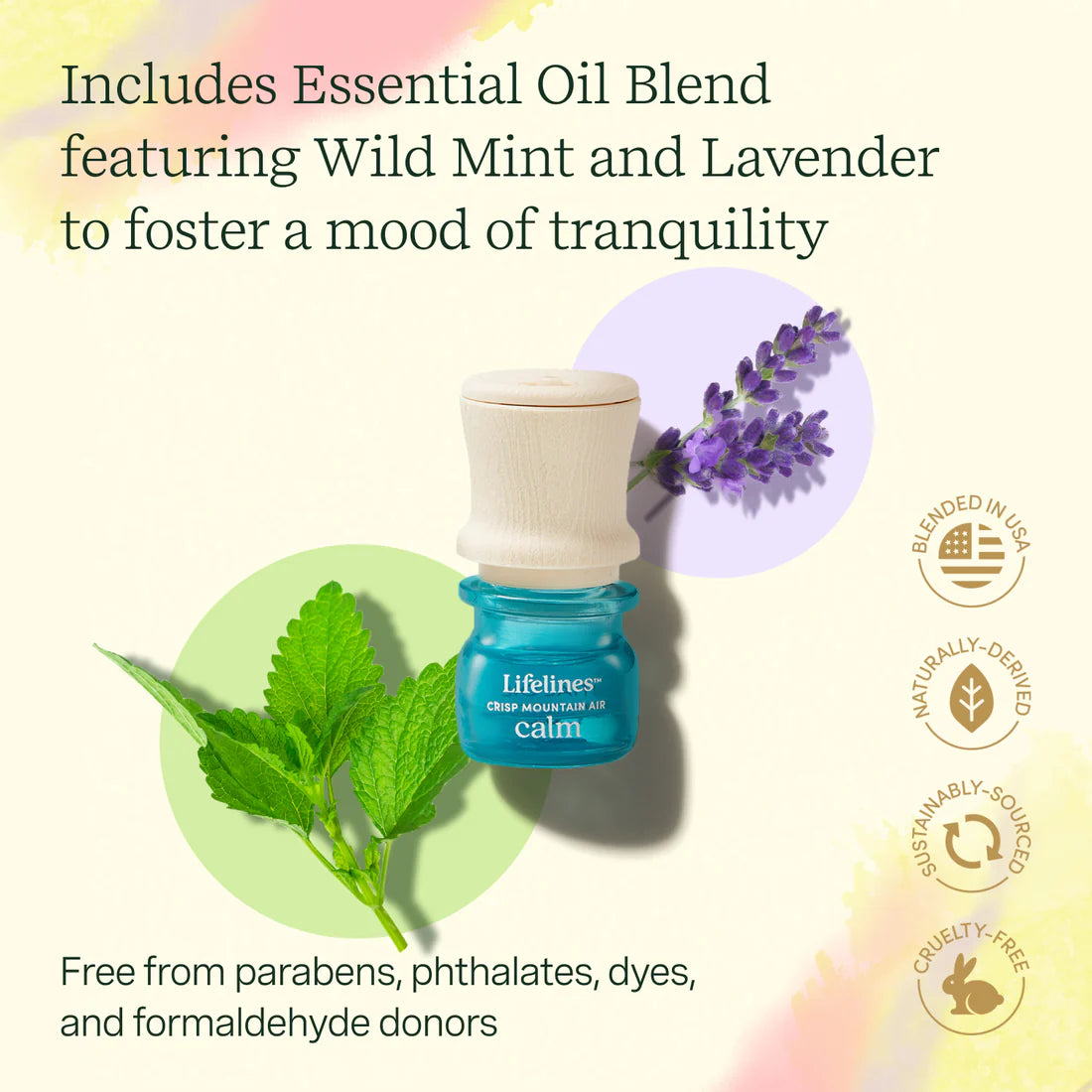 Lifelines Grounding Stones - Motion Fidget Collection plus Essential Oil Blend