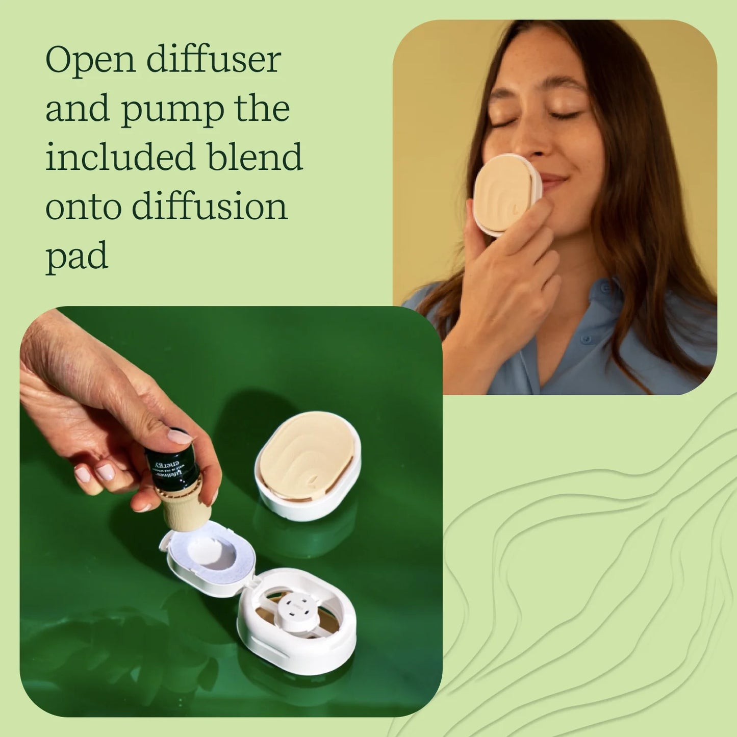 Lifelines Everyday Diffuser Set - 2 Pack plus Essential Oil Blend