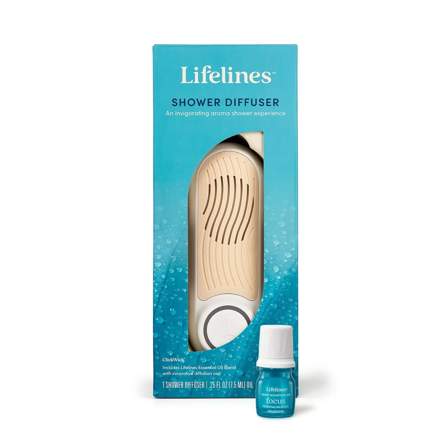 Lifelines Shower Diffuser A plus Essential Oil Blend