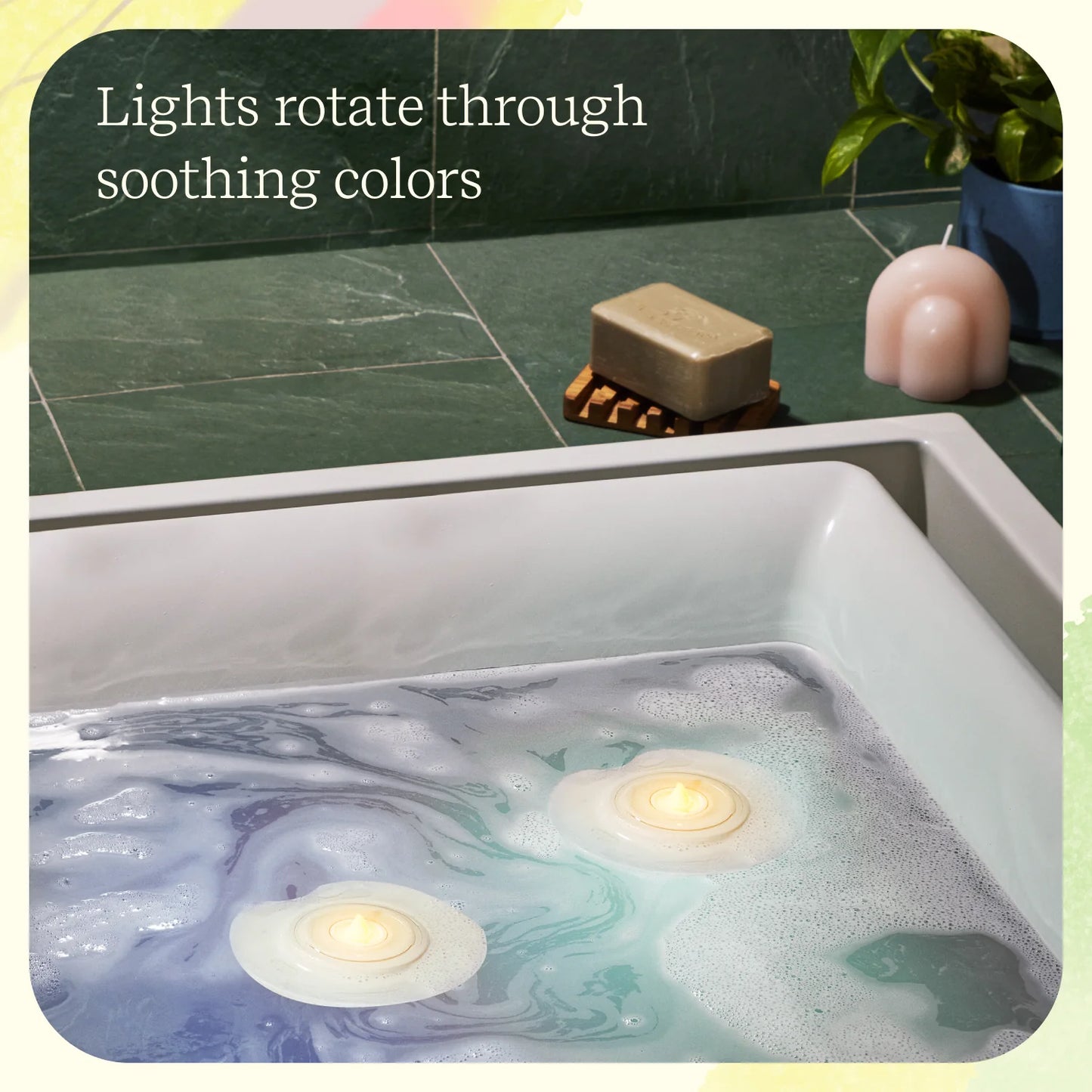 Lifelines Bath Diffuser Set - 2 Pack plus Essential Oil Blend