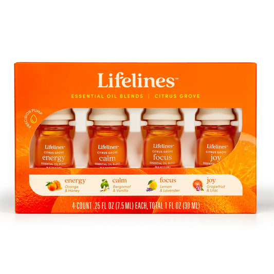 Lifelines Essential Oil Blends 4 Pack - CITRUS GROVE