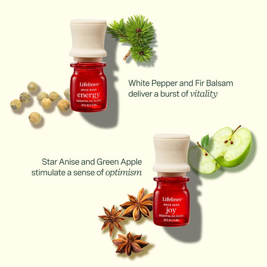 Lifelines Essential Oil Blends 4 Pack - SPICE RUSH