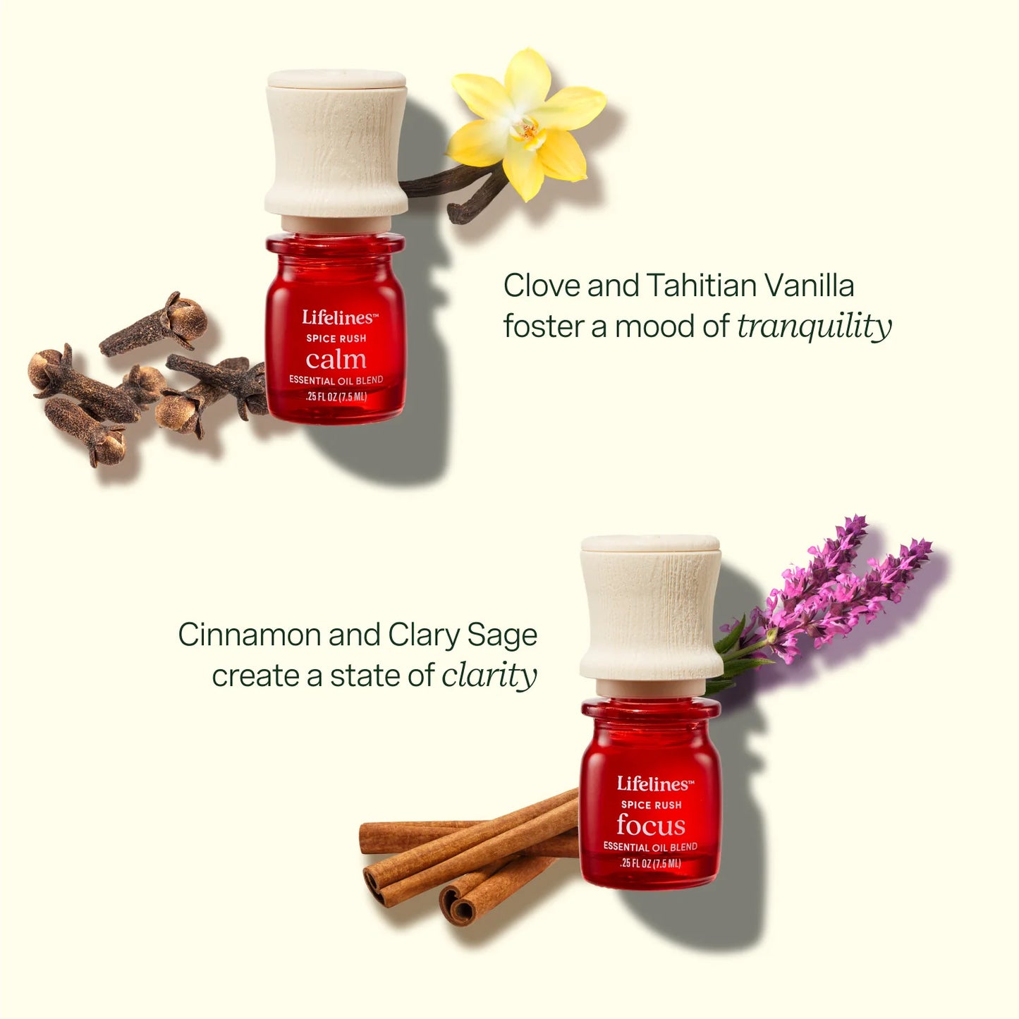 Lifelines Essential Oil Blends 4 Pack - SPICE RUSH