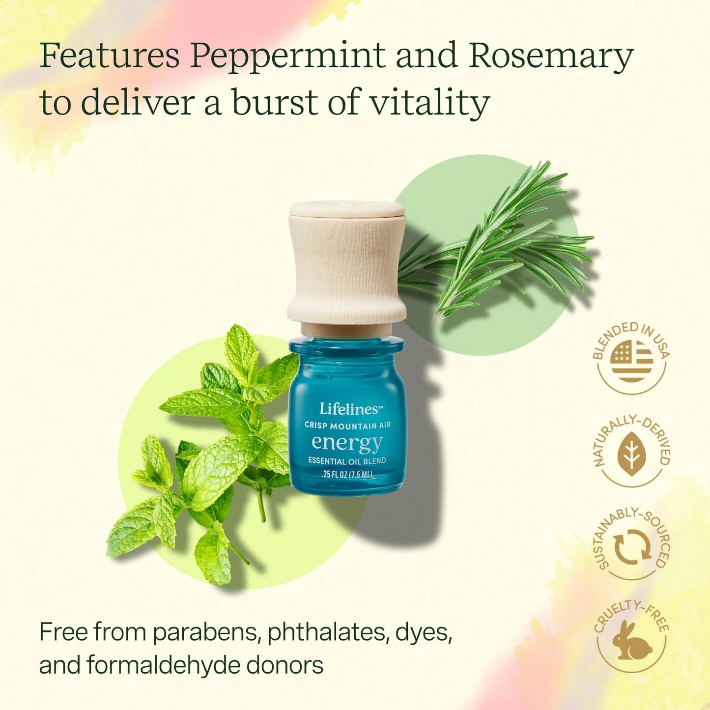 Lifelines Essential Oil Blend - Crisp Mountain Air