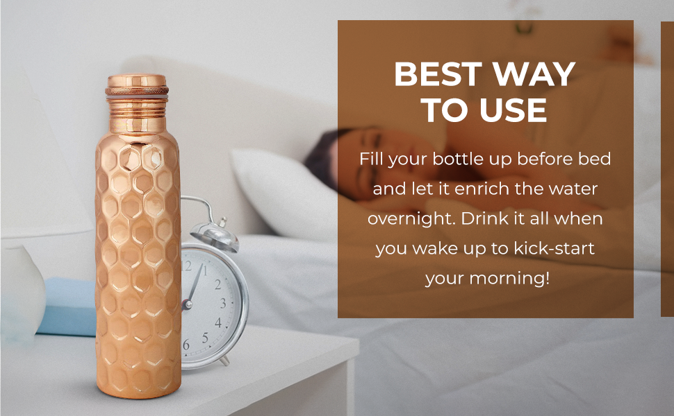 Diamond copper bottle (1L)