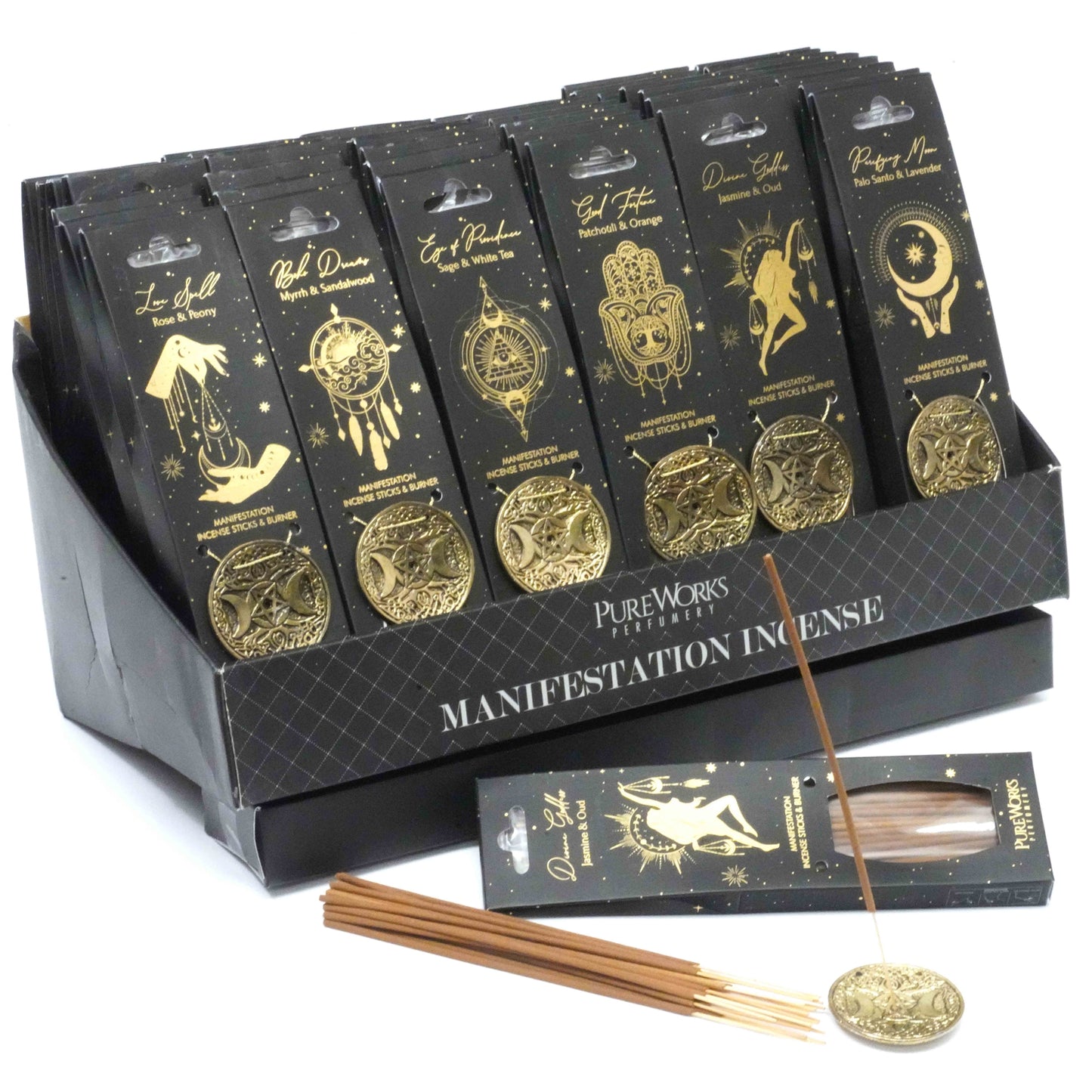 ESOTERIC INCENSE WITH METAL BURNER