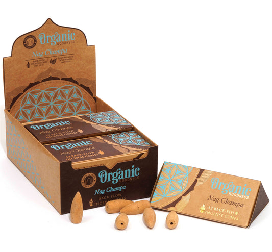 ORGANIC GOODNESS - Backflow Cone Incense