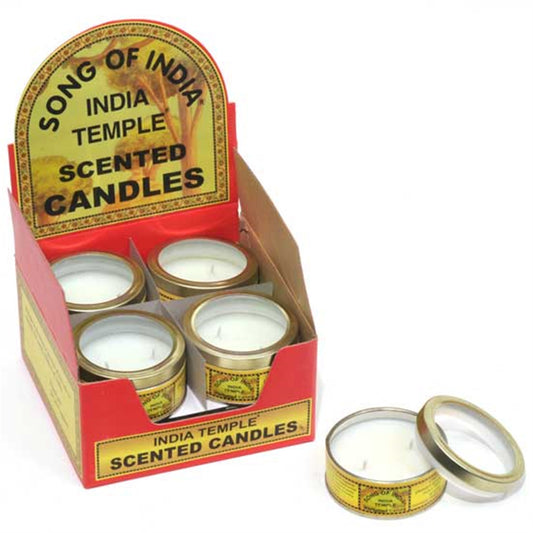 INDIA TEMPLE SCENTED CANDLE