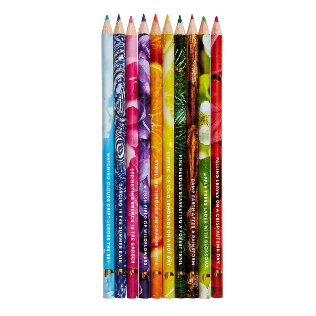 Lifelines Rub N Sniff  Scented Colored Pencils