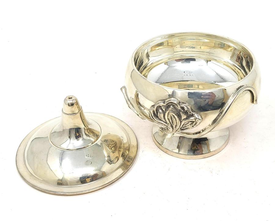 Silver Plated Incense Burner 4.5"