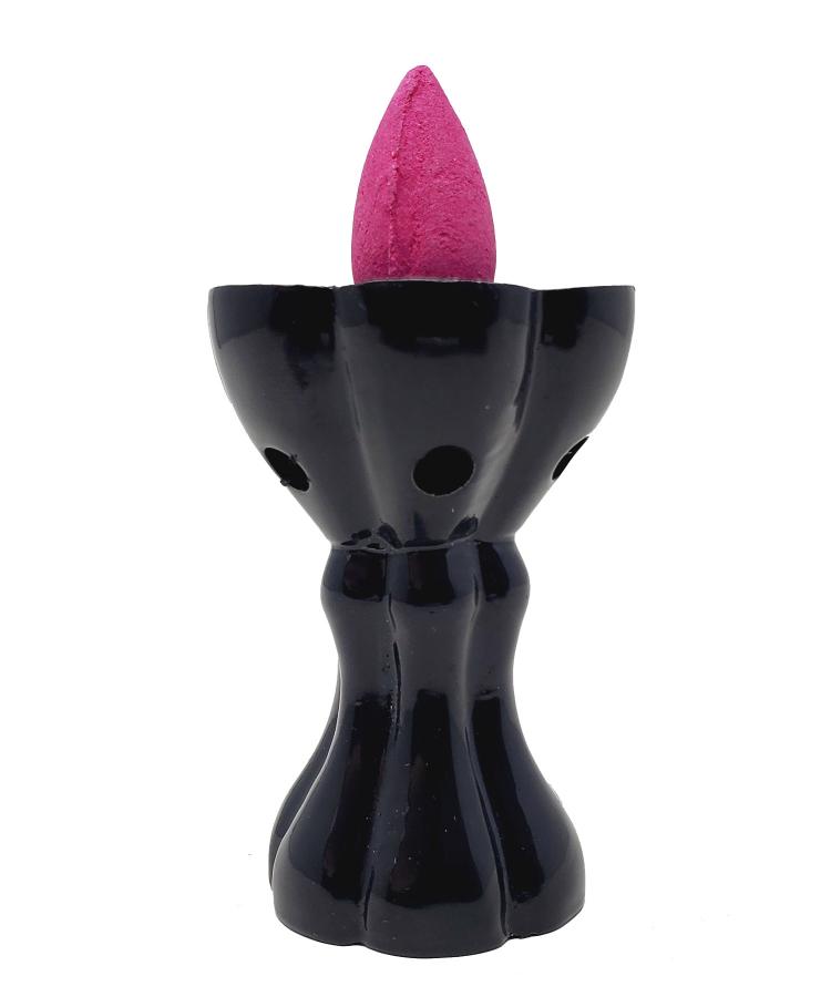 Lotus Backflow Cone Burner (Metal) 3"