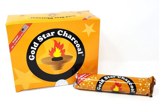 GOLD STAR - Charcoal Red Foil - Roll of 10