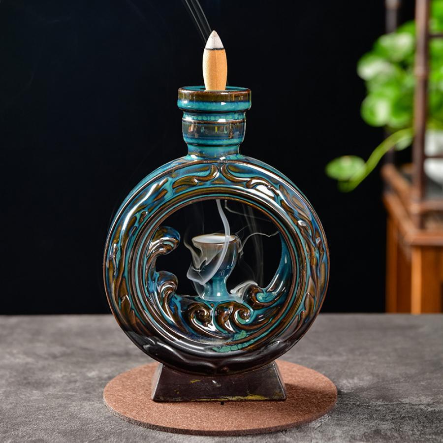 Waterfall Design #37 Backflow Cone Buner