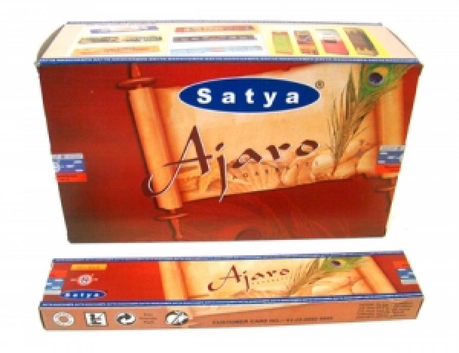SATYA -  Ajaro Incense Sticks, 15 grams