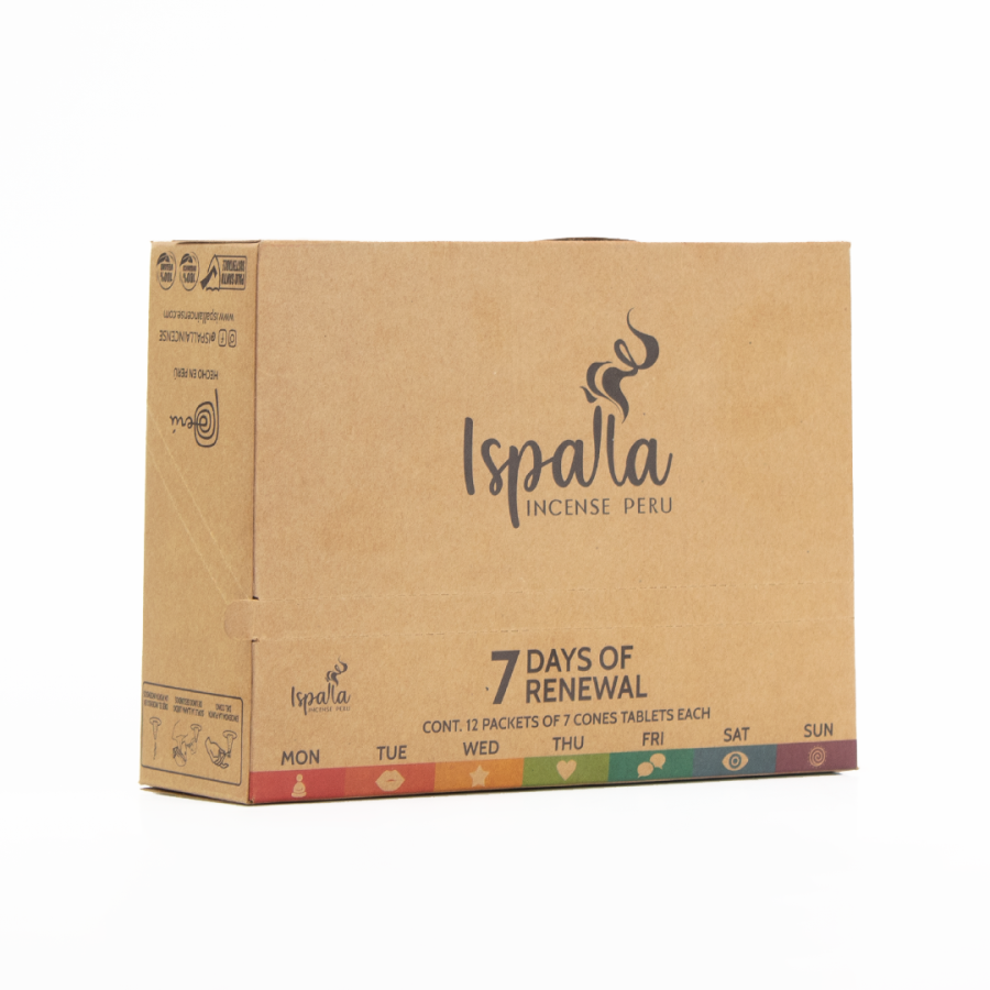 Ispalla - 7 Days of Renewal Incense Cones