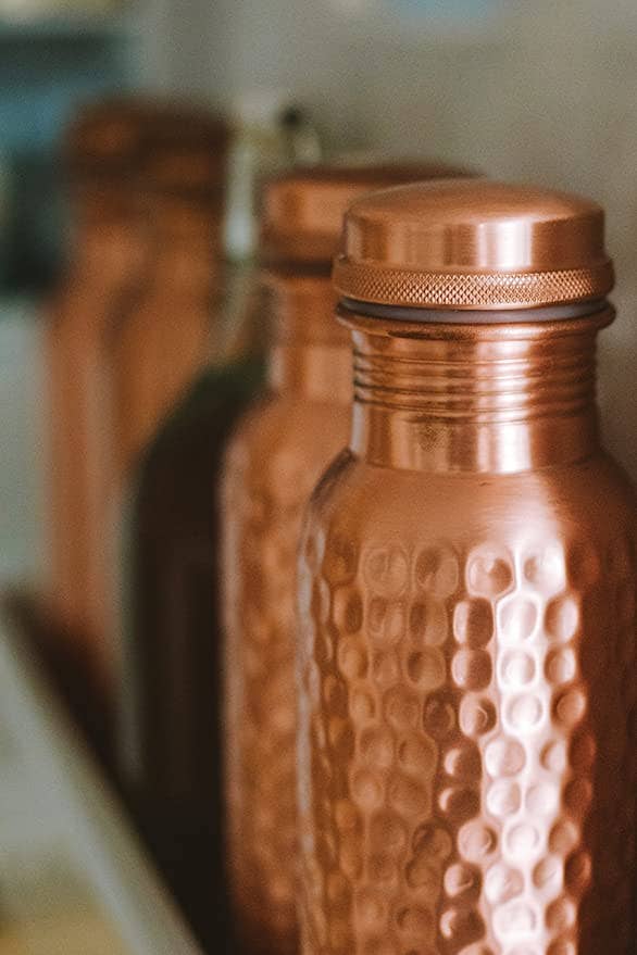 PERILLA Copper Bottle Hammered (1L)