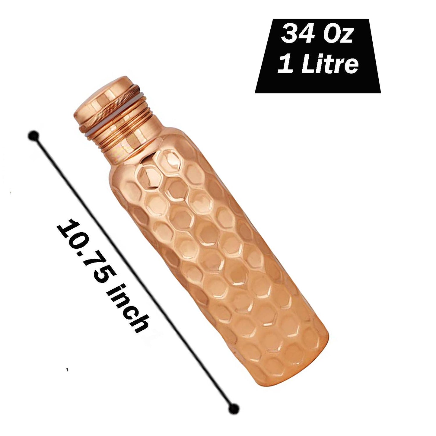 Diamond copper bottle (1L)