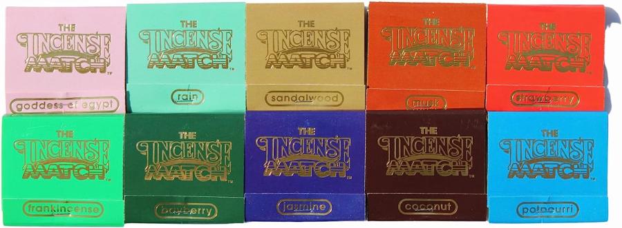 Incense Matches Assorted Fragrances
