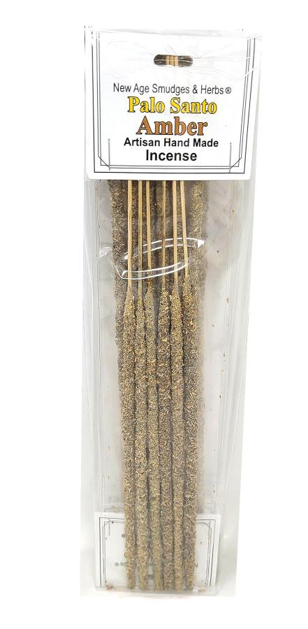 Artisan Palo Santo & Amber Resin Sticks (6 sticks pack)