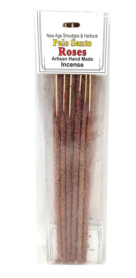 Artisan Palo Santo & Roses Resin Sticks (6 sticks pack)