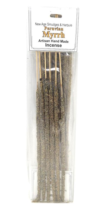 Artisan Peruvian Myrrh Resin Sticks (6 sticks pack)