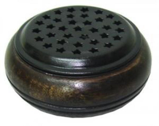 Wooden Metal Screen Charcoal Burner 3"