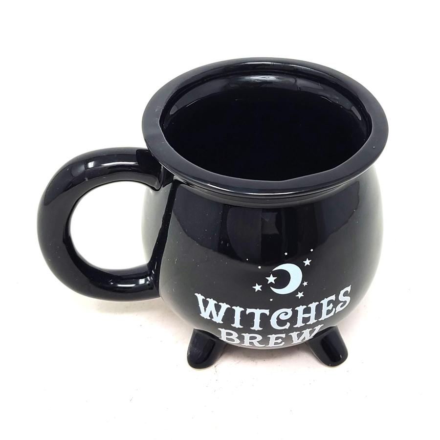 Ceramic Witches Brew Cauldron Mug