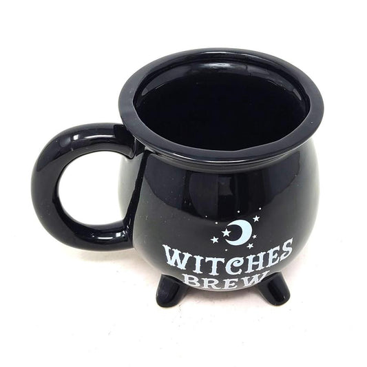 Ceramic Witches Brew Cauldron Mug