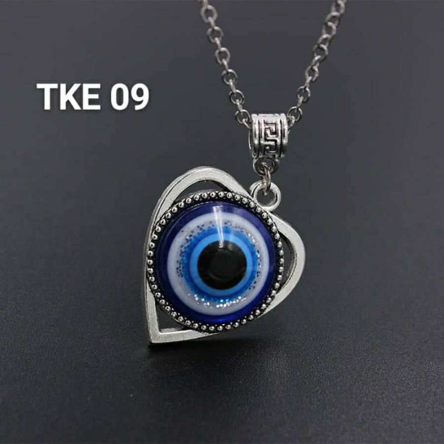 Evil Eye Pendant Necklace with chain