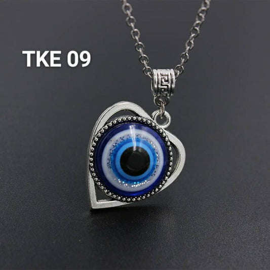 Evil Eye Pendant Necklace with chain
